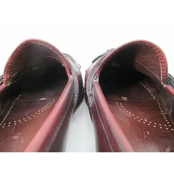 Allen Edmonds Enfield Mens Browm Kilted Tasseled Full Strap Loafers  US 10.5 D - Picture 9 of 12